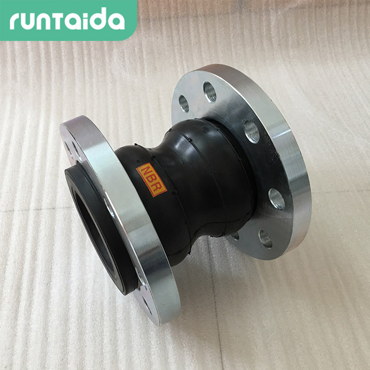 潤（rùn）泰（tài）達-雙球體橡膠接頭 法蘭橡膠（jiāo）軟接頭 可曲（qǔ）撓雙球橡膠接頭