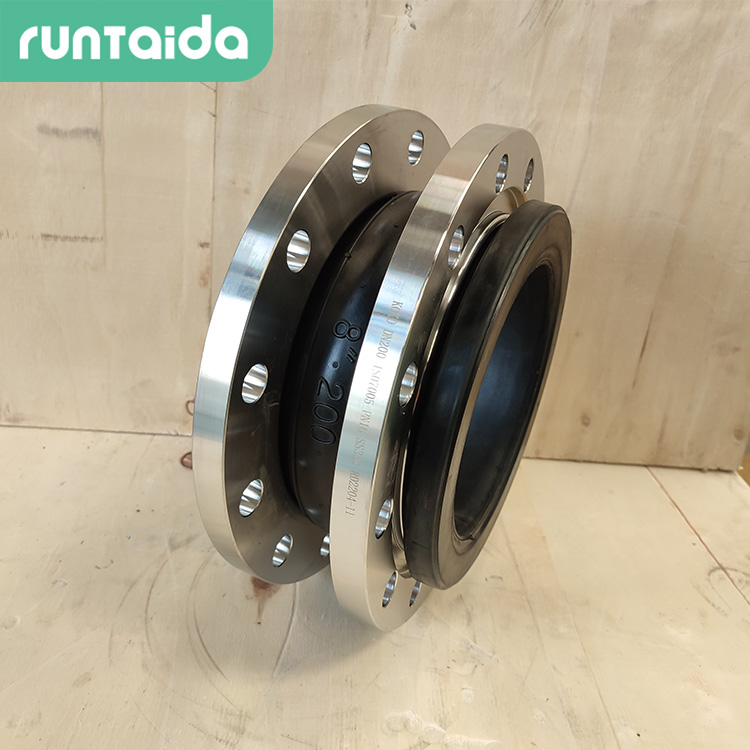 潤（rùn）泰達-橡膠接頭單球體（tǐ）彈（dàn）性橡膠軟接頭